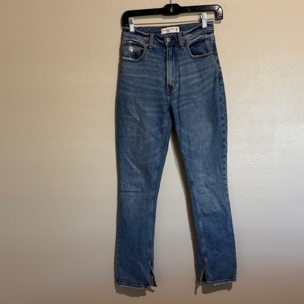 Abercrombie & Fitch Straight skinny high-rise Jeans